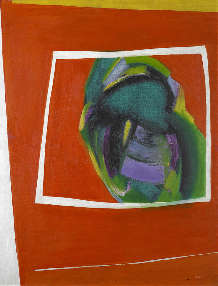 Mimosa, II, 1969, Oil on Canvas, 91cm x 70cm, Private Collection
