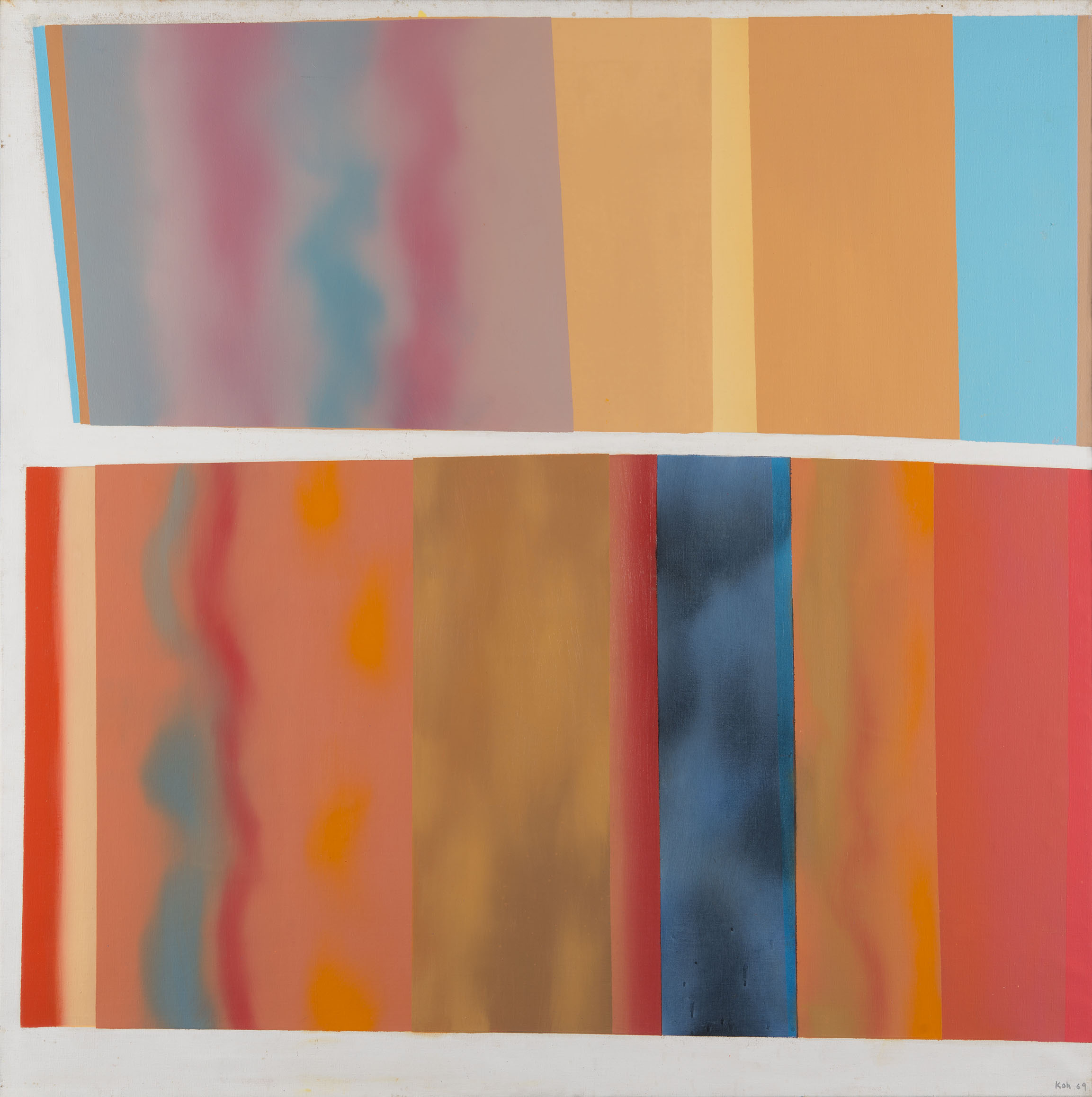 Wanda, II, 1969, Oil on Canvas, 109cm x 109cm