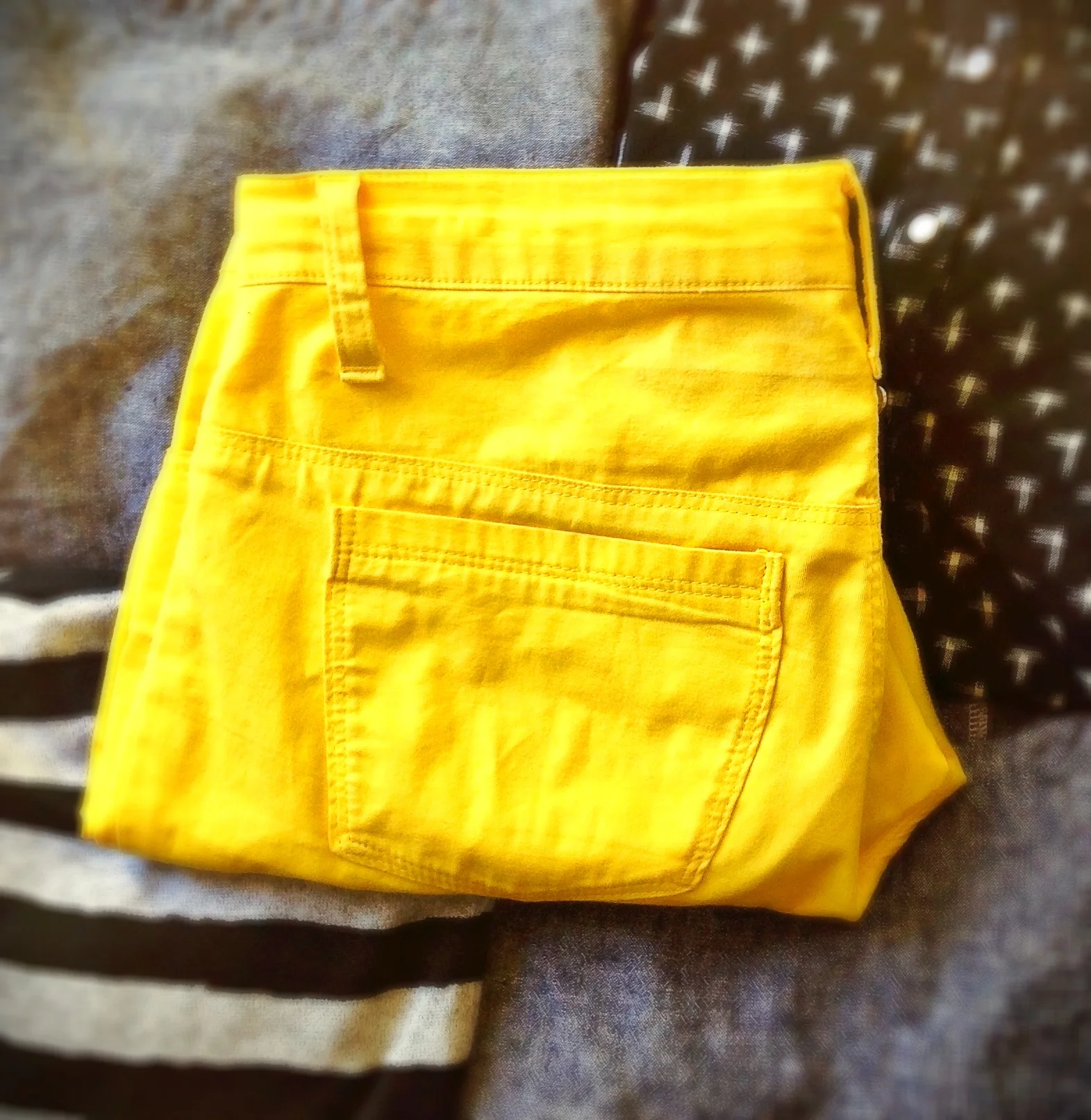 Sunshine Yellow Jeans