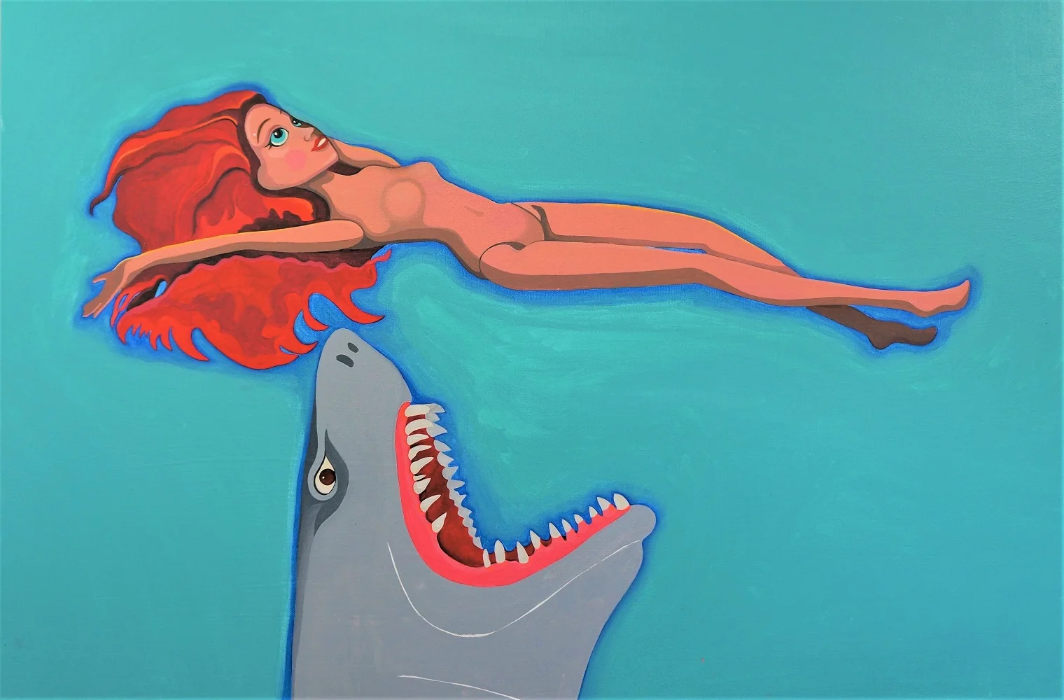 shark head puppet red hair bbd.jpg