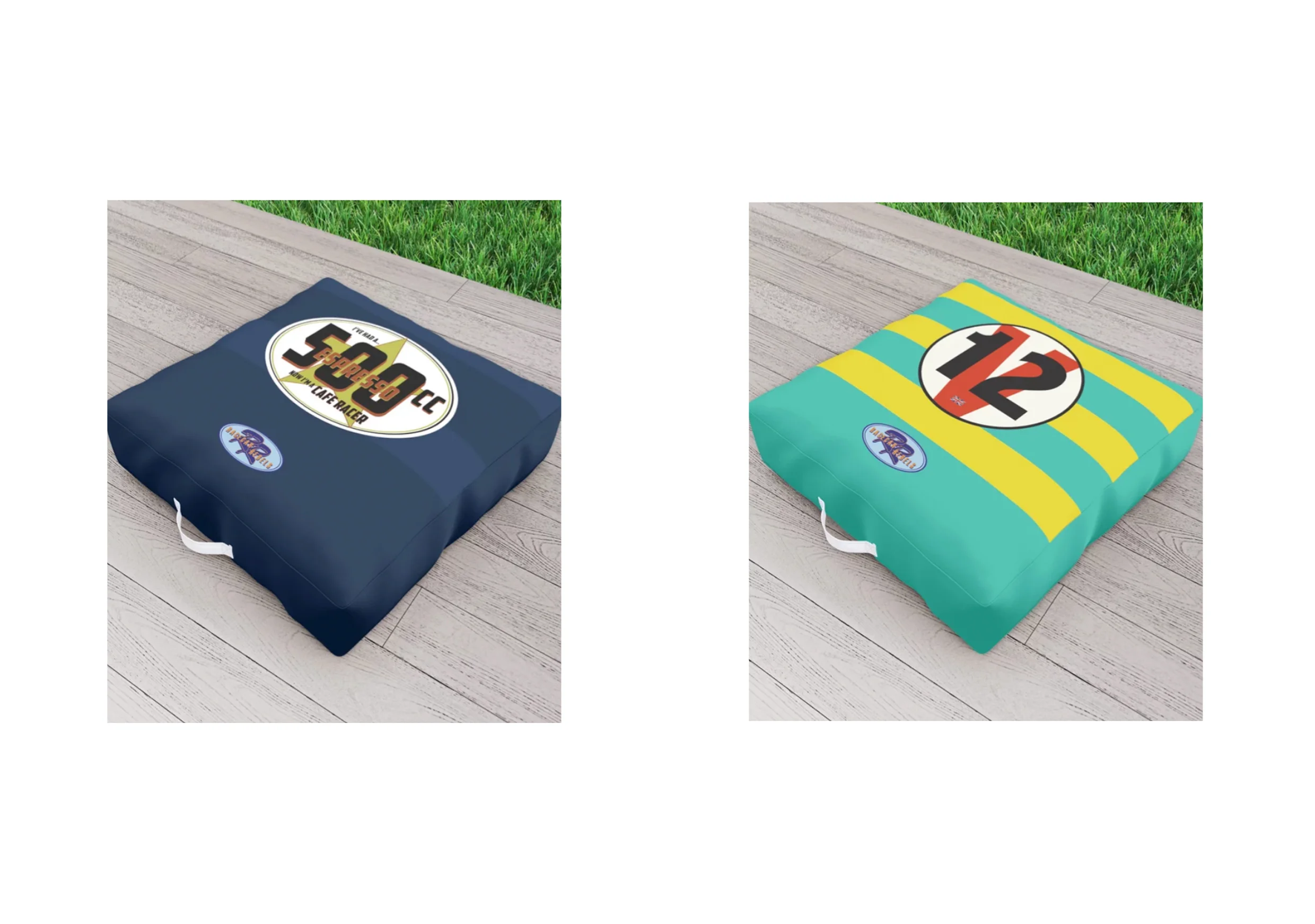 Racecar Rebels Outdoor Cushion