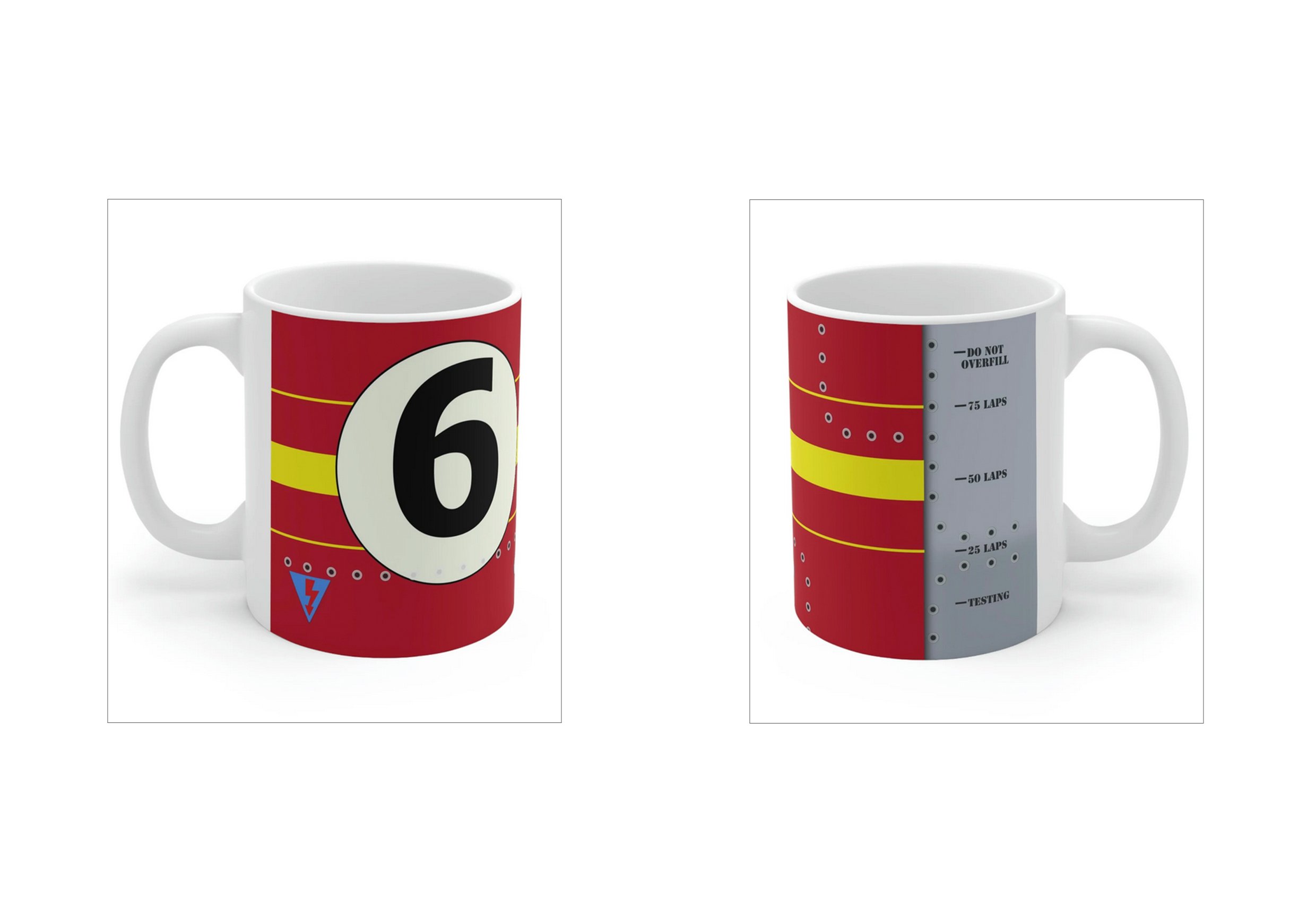 Mug: Race Car Fuel Tank No6