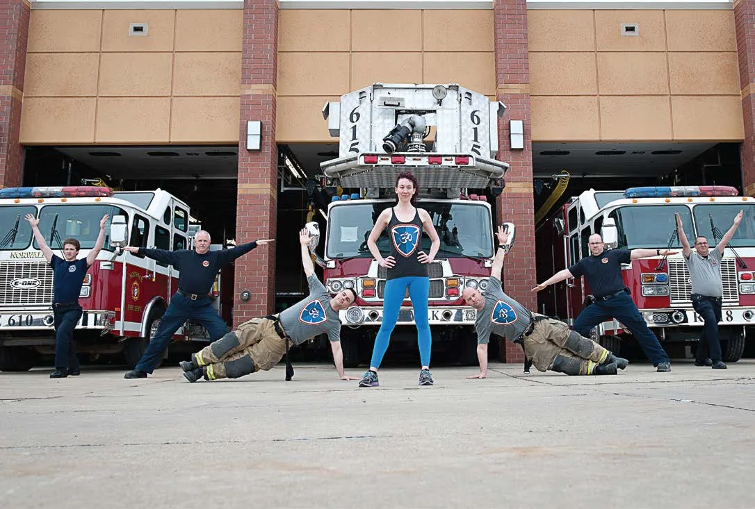 Photo by Yoga for First Responders .
