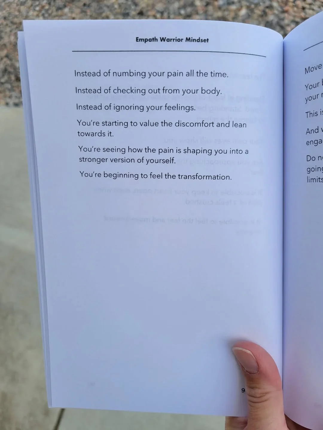 Words from my book EMPATH WARRIOR MINDSET 💛 

#empath #author #empathwarrior