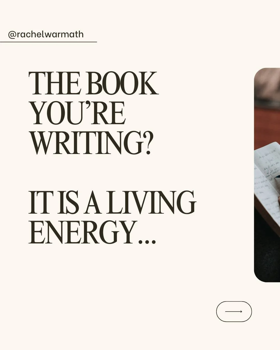 My experience of writing changed completely when I realized that part of the process is channeling. 🌊👁✨

Letting go.

I practice staying open to receive the wisdom and intelligence of the book. Letting it in rather than pushing, forcing, or rushing