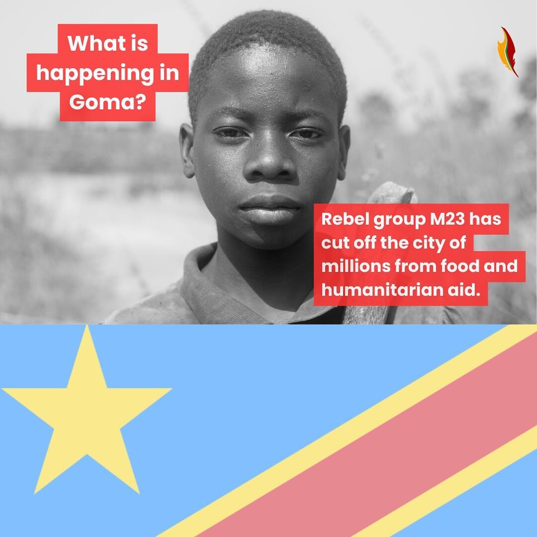 The situation in Goma, a city of millions in the Eastern part of Congo, is worsening. M23 rebels are on the brink of surrounding the city. 

People have nowhere to go and are cut off of food and humanitarian aid. &ldquo;They are very close now. I hop