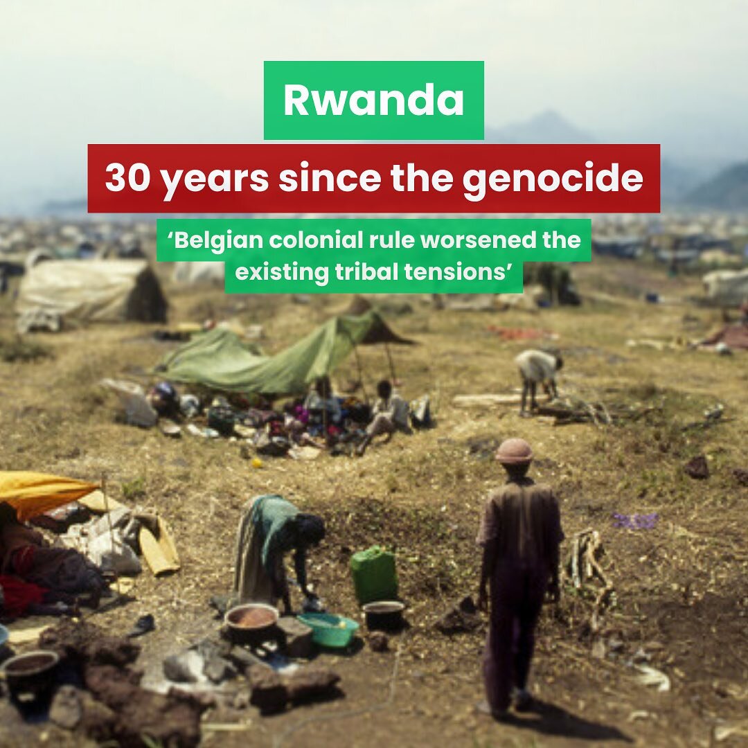 Rwanda was a former Belgian colony in the early 20th century, during which they favored the Tutsi minority over the Hutu majority, worsening the existing ethnic divisions between the two. 

Under Belgian rule compulsory identity cards were introduced