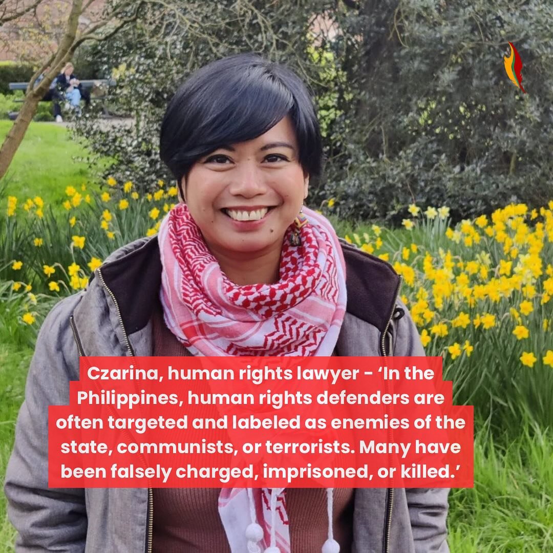 Listen to episode 3 of Redhorse Rebel Radio, about activism in the Philippines:

Human rights lawyer Czarina, exposes the dangers faced by human rights defenders in the Philippines, where advocating for basic rights can result in being labeled a comm