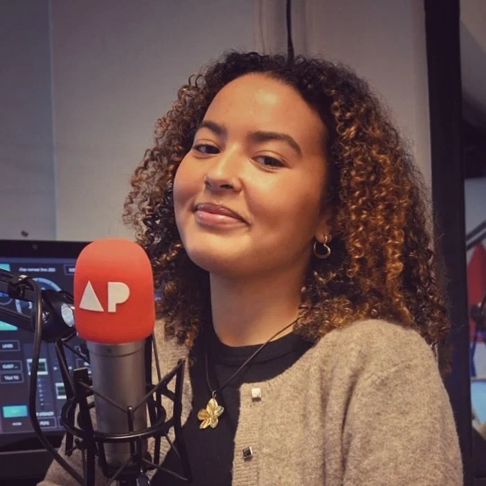 New Academy Riders alert! @ines.kahtane is a true storyteller with a passion for audio. She is working on new episodes for our podcast series &lsquo;Redhorse Rebel Radio&rsquo;! In&egrave;s has a soft spot for social themes and underexposed voices. H