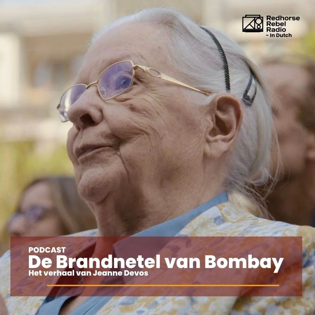 BELUISTER onze nieuwe podcast 
&lsquo;DE BRANDNETEL VAN BOMBAY&rsquo;!

Een vierdelige podcast over het opmerkelijke leven van Jeanne Devos en moderne slavernij. 

Aflevering 1/4

Wie kent zuster Jeanne Devos niet? Een Vlaamse missiezuster die haar l