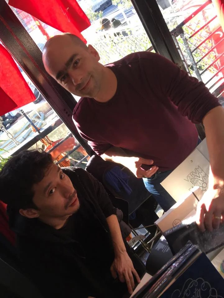 Kensuke Koike and Thomas Sauvin in Paris
