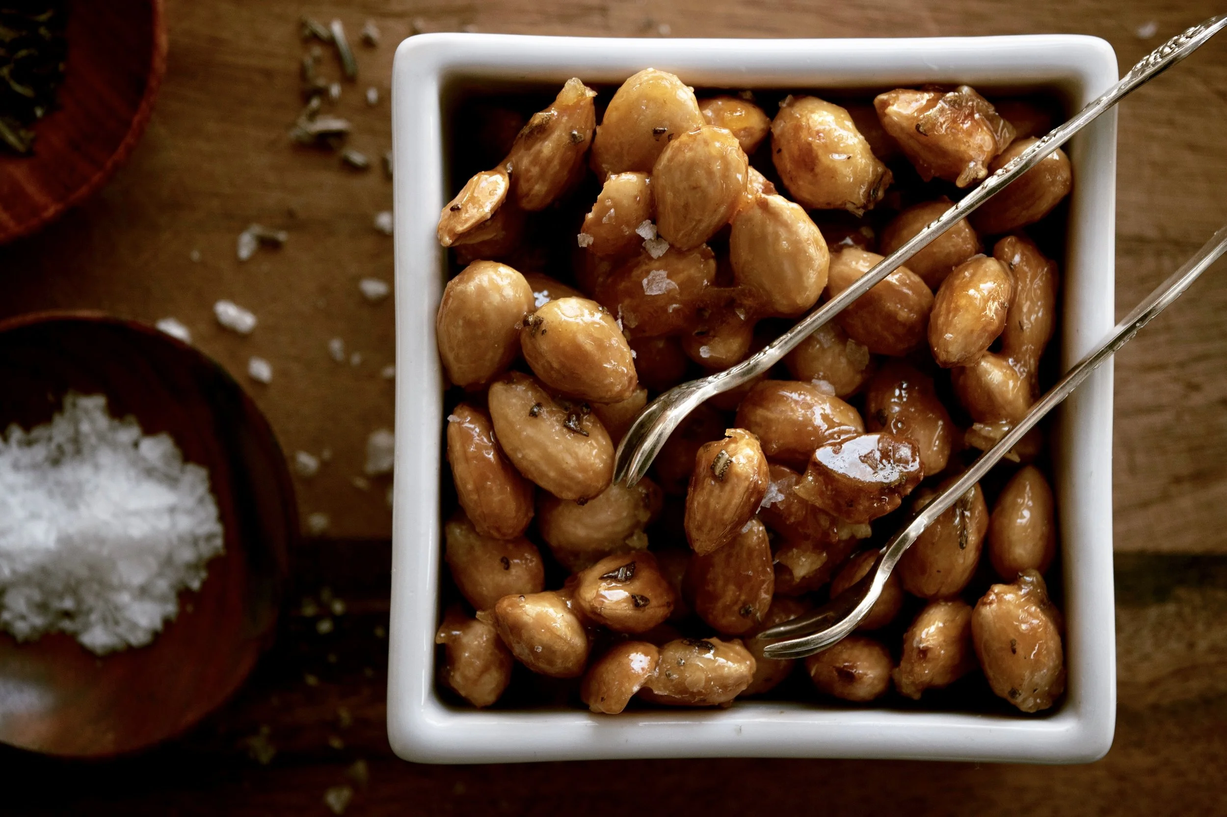 Rosemary Candied Almonds