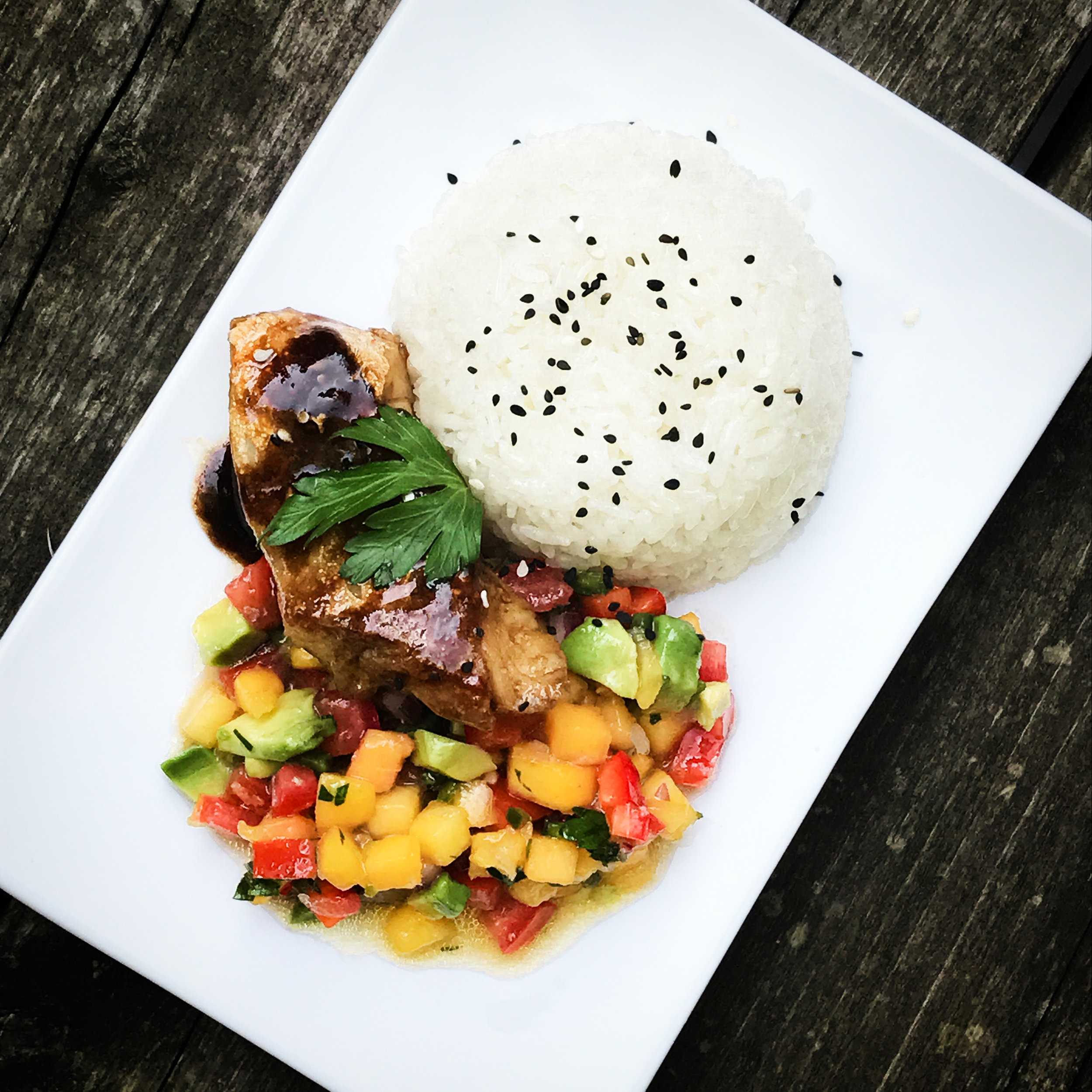 The Stop's Peach and Avocado Salsa