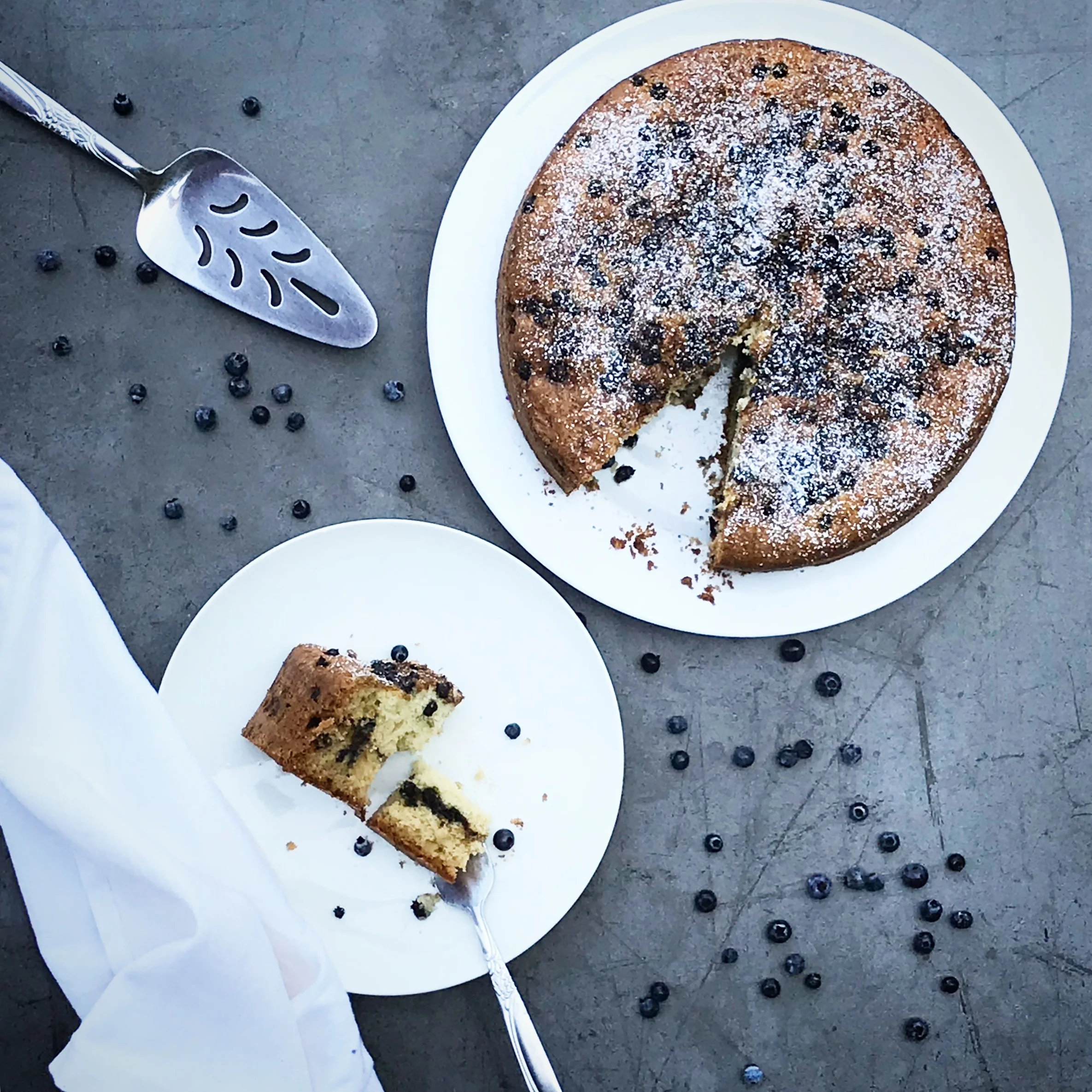 Wild Blueberry Coffee Cake