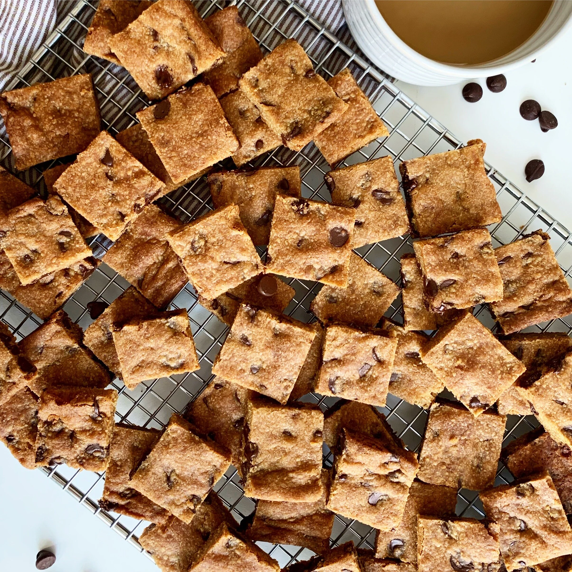 Chocolate Coffee Shortbread Cookies