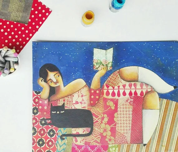 La Noia_Original Painting by ChiarArtIllustration.jpg