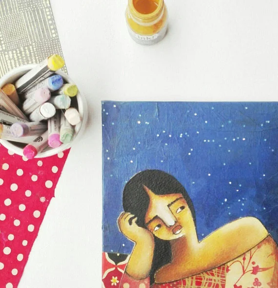 La Noia_Original Painting by ChiarArtIllustration_a.jpg