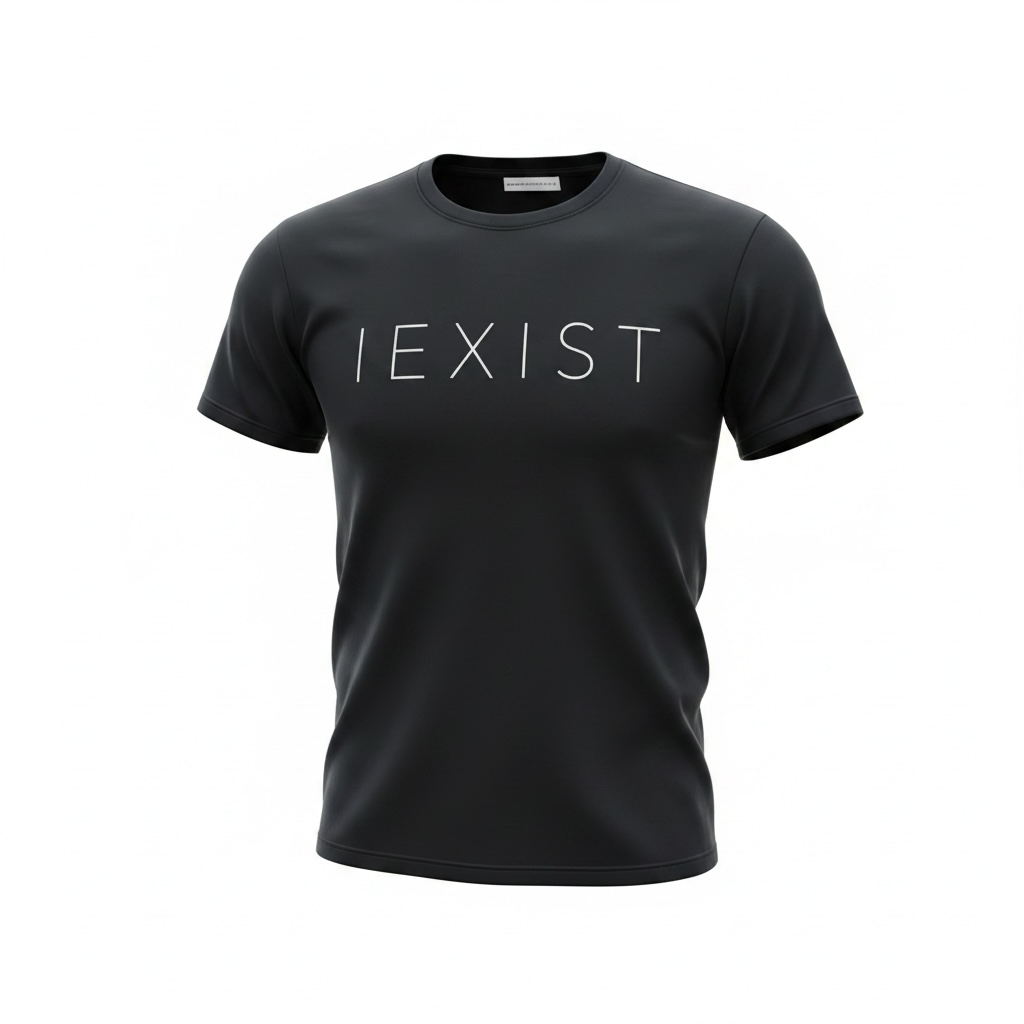 Black IEXIST Heavywheight TEE.PNG