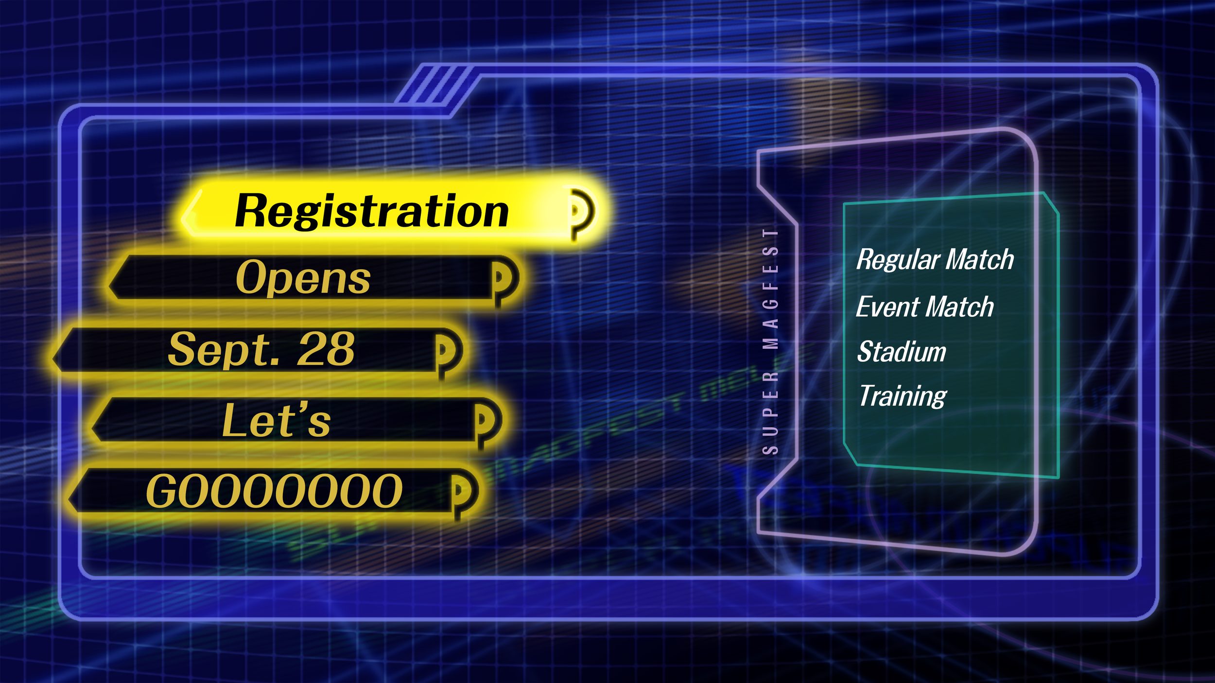 Registration Opens on Sept 28th!