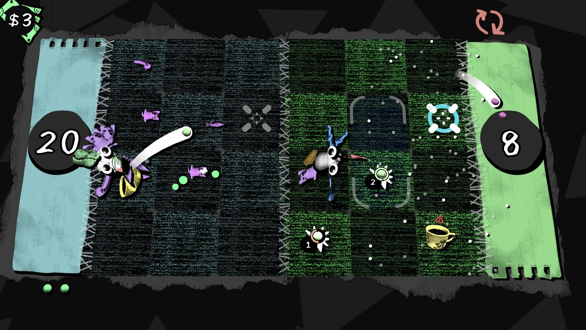 TORSO TENNIS by Too Much Tomato