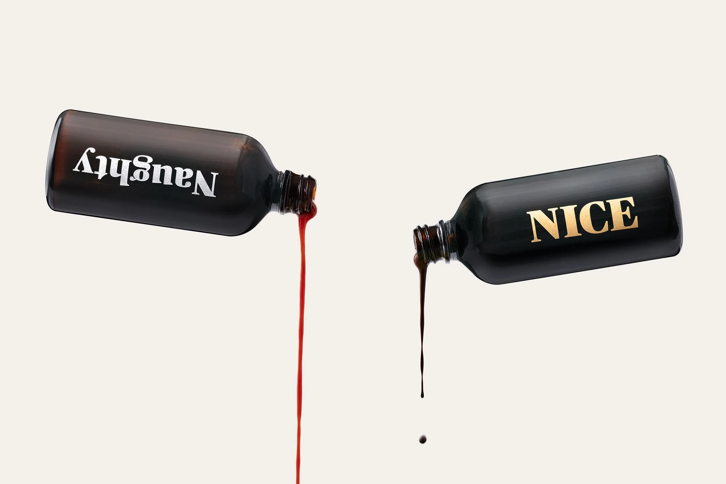 JWT created a holiday gift where clients could choose either the naughty or the nice side of the gift. Each choice was accompanied by a message and an artisanal sauce, with hot sauce for naughty and chocolate sauce for the nice ones. And for clients who weren’t permitted to receive the gifts, we were still able to have a bit of fun with a choice between naughty or nice Christmas cards. Winner of Applied Arts 2017 Published on www.thedieline.com Agency: JWT Role: concept, art direction, design, production