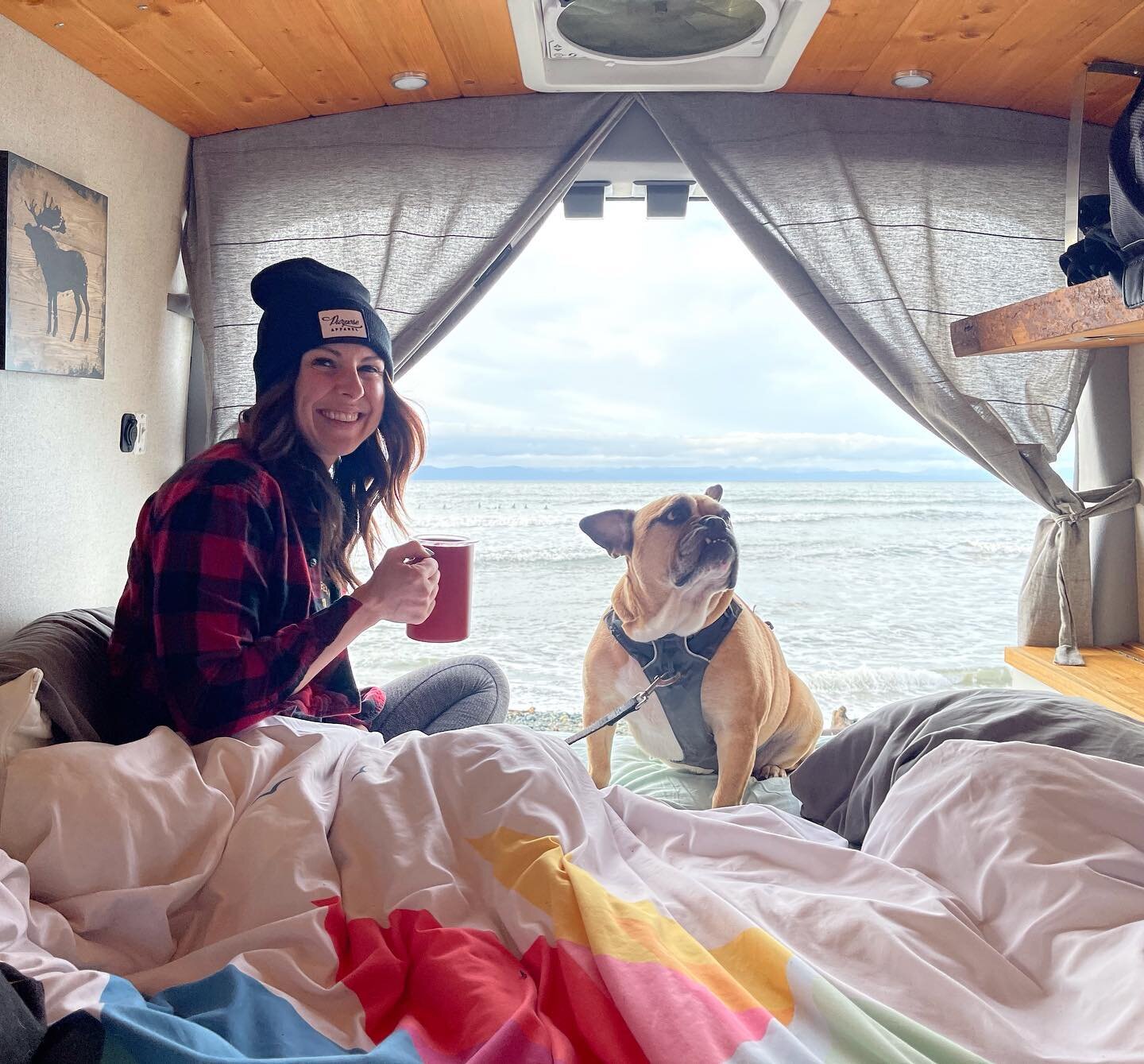 Vann in a Van 🚙 #vanlife suits us