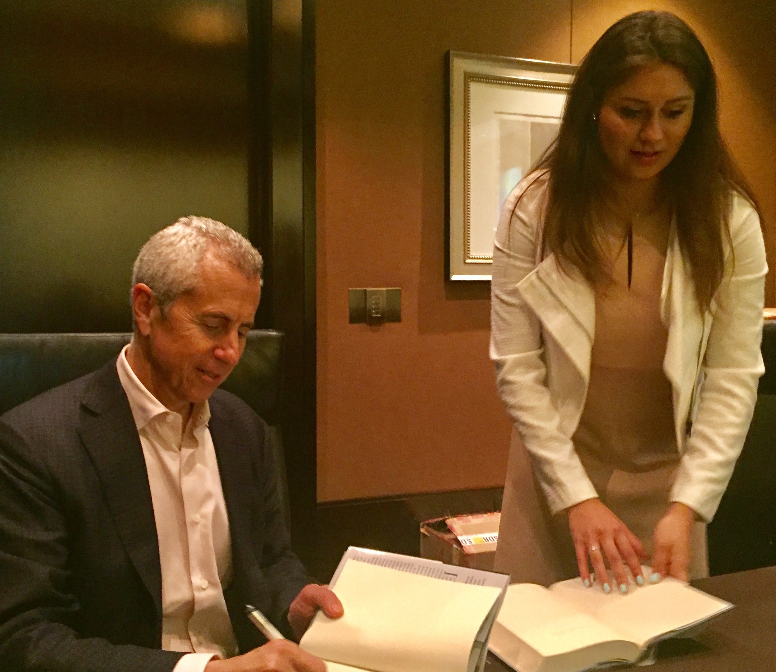 Here’s Casey from our team onsite with Shake Shack founder/Hospitality keynote speaker Danny Meyer