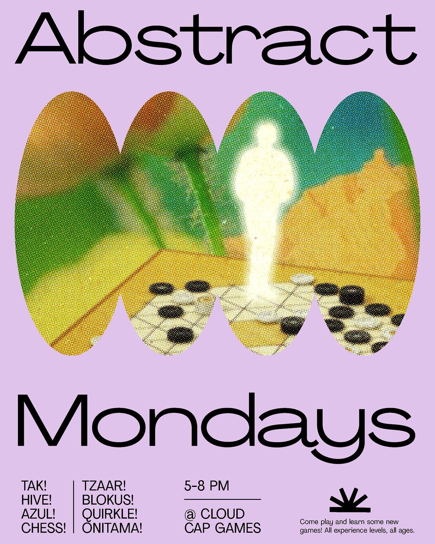 Abstract Mondays Posters!