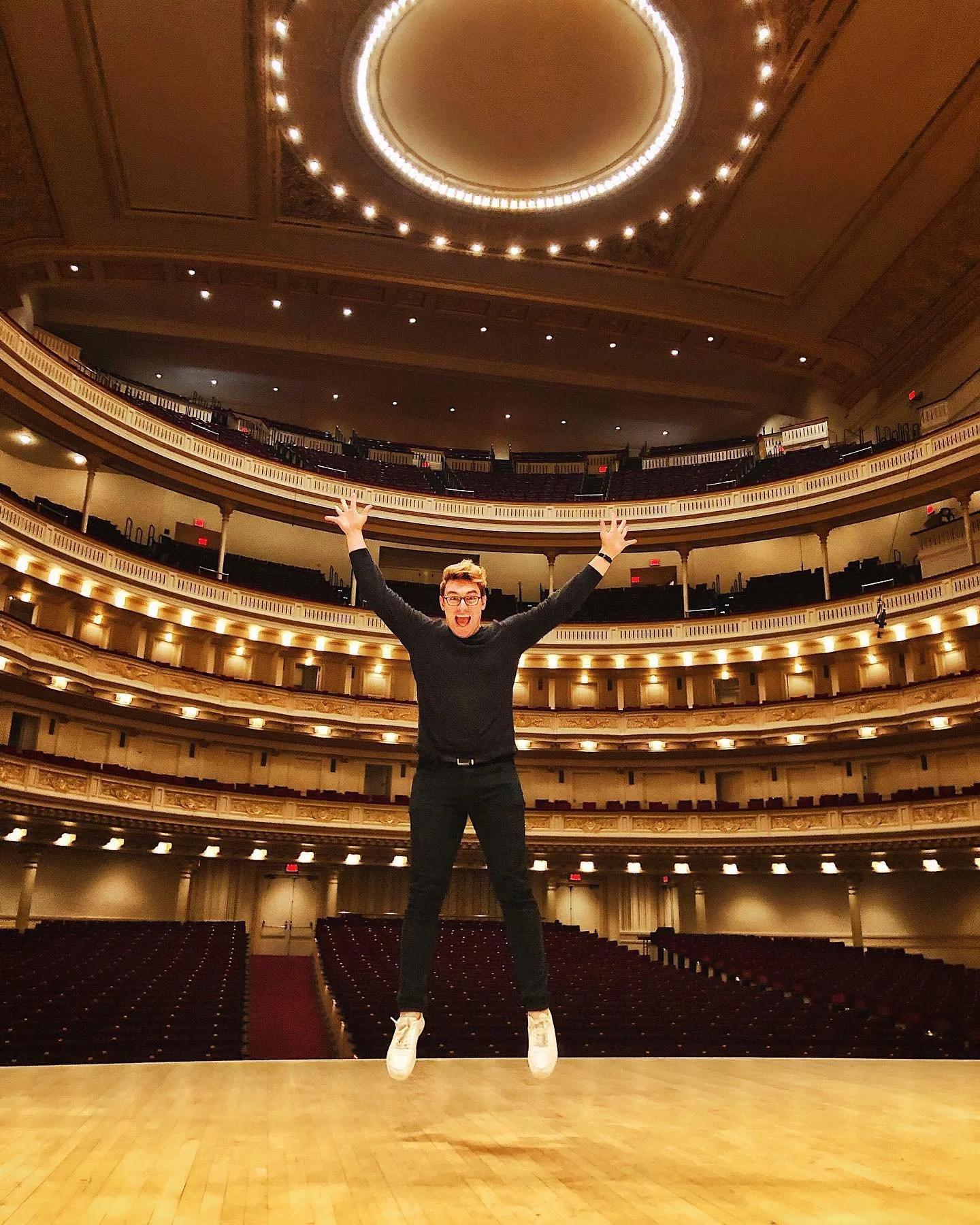 And just like that, today is my last day at @CarnegieHall. After six years (and moving to New York to work here), I feel incredibly lucky and indescribably grateful to have started my career among these three halls. I can think of no other place wher