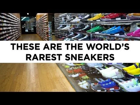 Entrepreneur turned his passion for rare sneakers into a thriving business