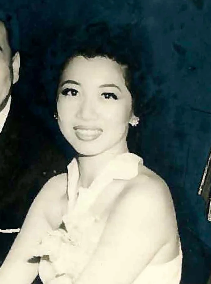 Mom at Forbidden City nightclub, 1960s