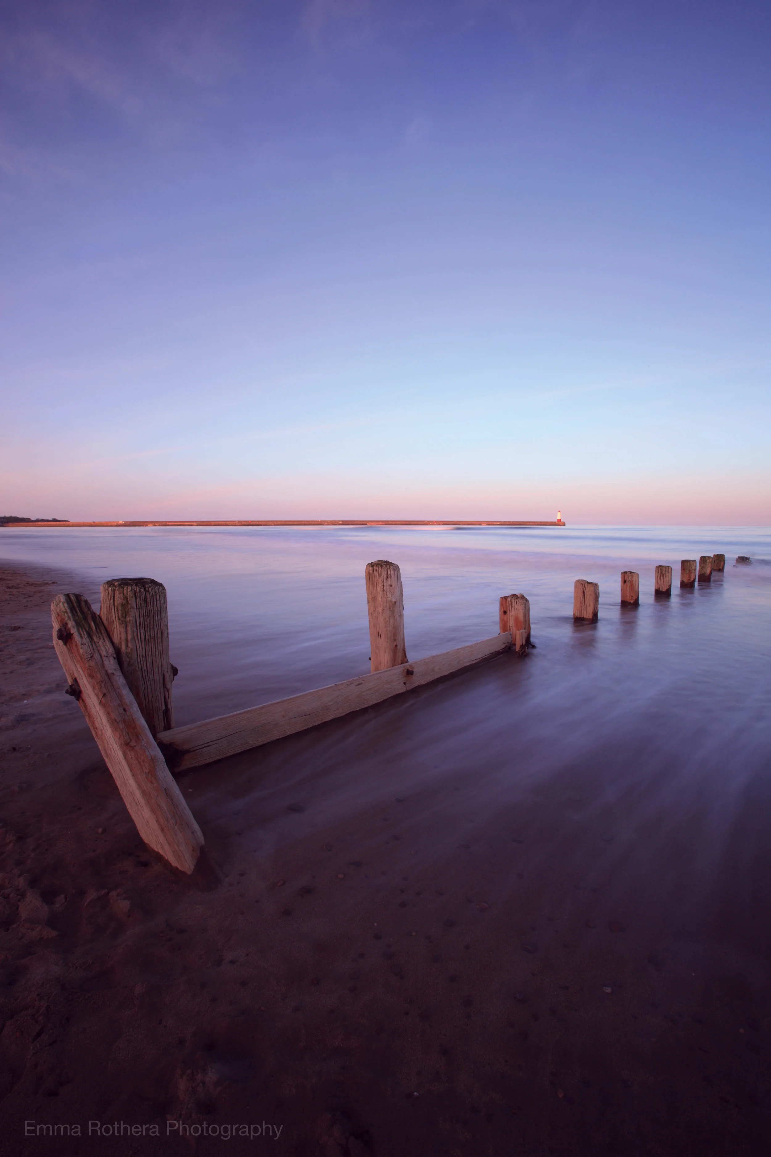 Spittal Beach, Golden Hour Light, Spittal, Berwick-Upon-Tweed, Northumberland Coast, Northumberland