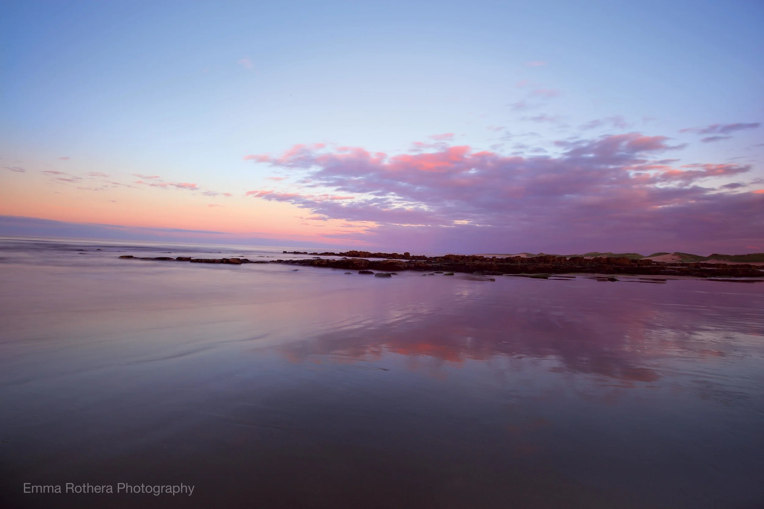 Cheswick Sands Seascape, The Northumberland Coast, Northumberland