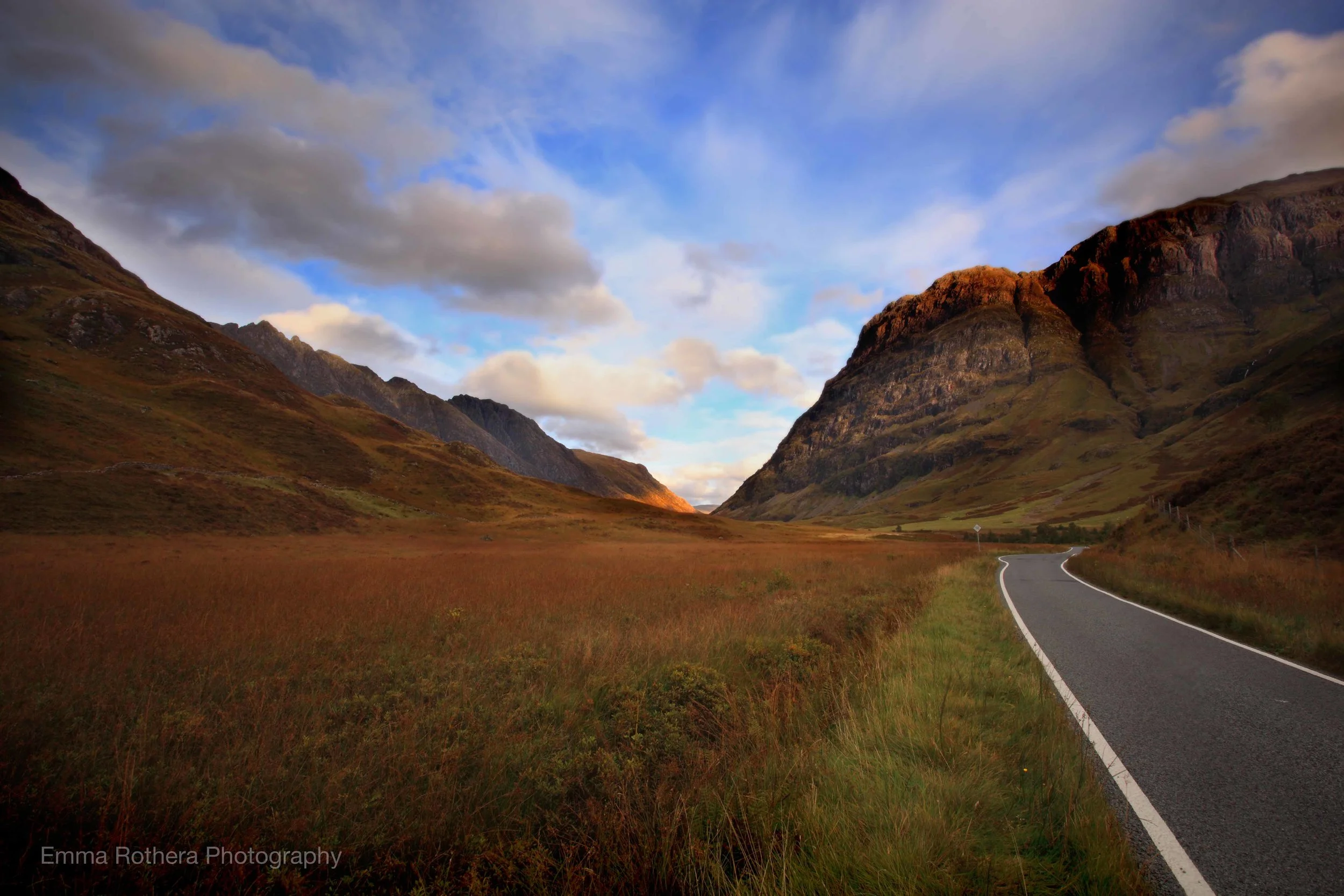 Glencoe mountain way, Glencoe, The Scottish Highlands, Scotland