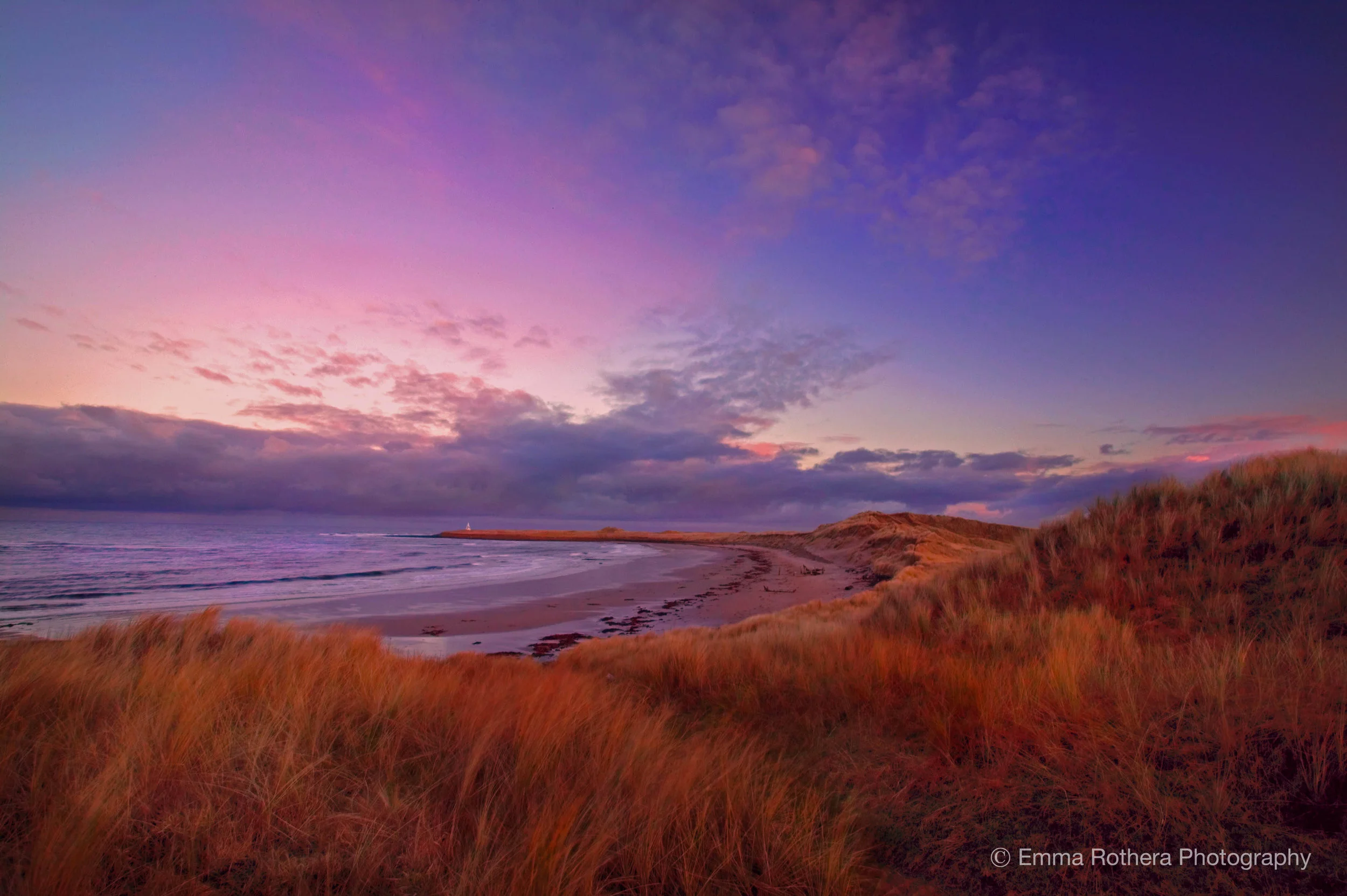 Sandam Bay Sunset, Holy Island, Northumberland