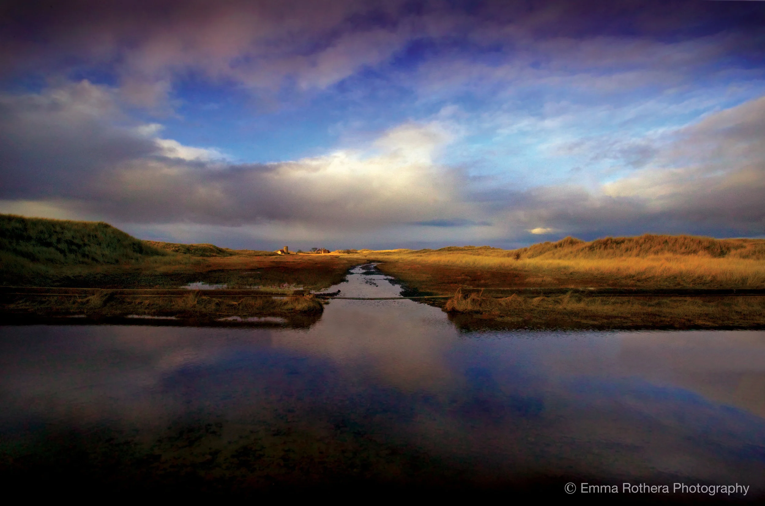 The Snook, Winter Vista, Holy Island, Northumberland