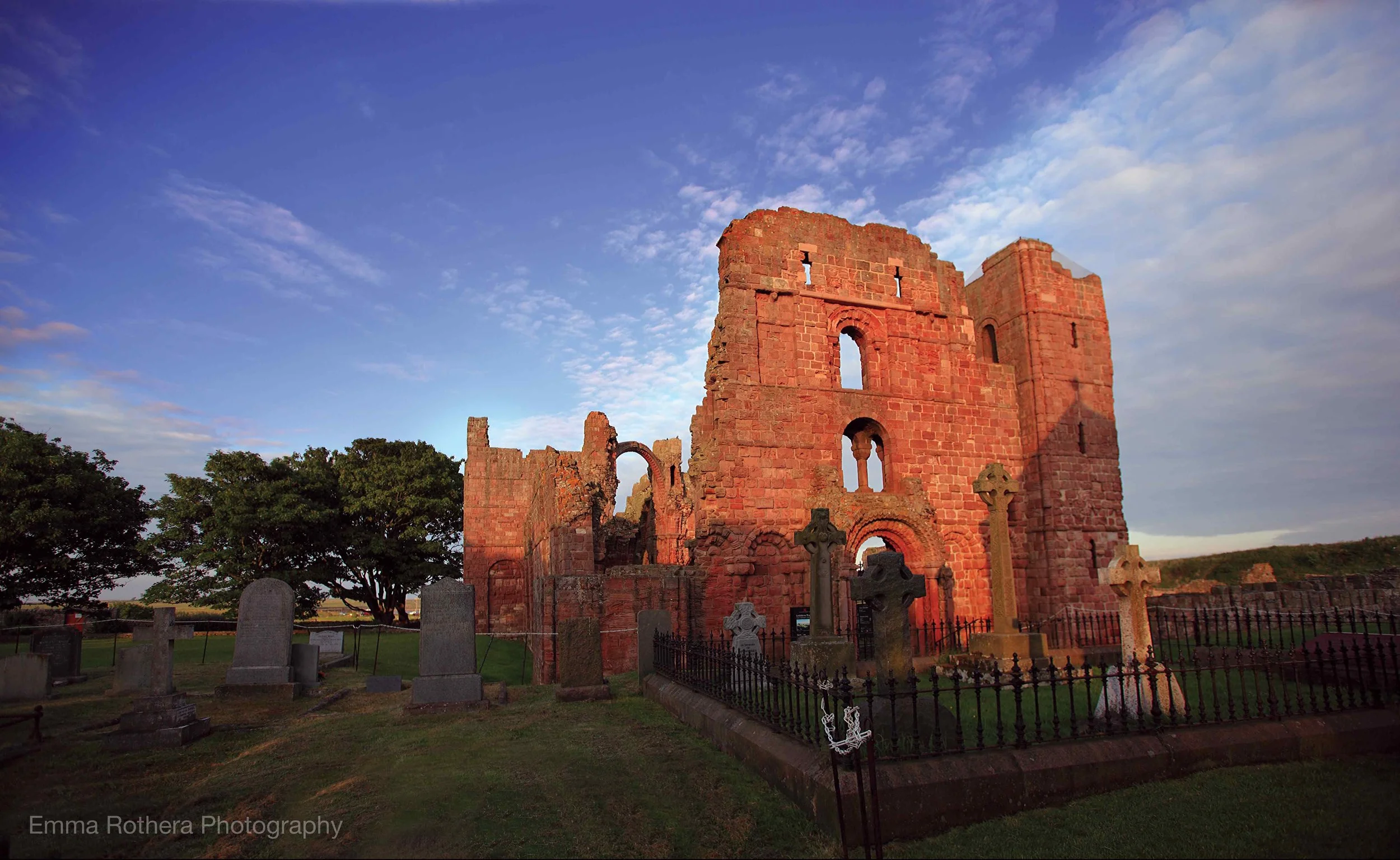 Lindisfarne Priory Light, Holy Island, Northumberland