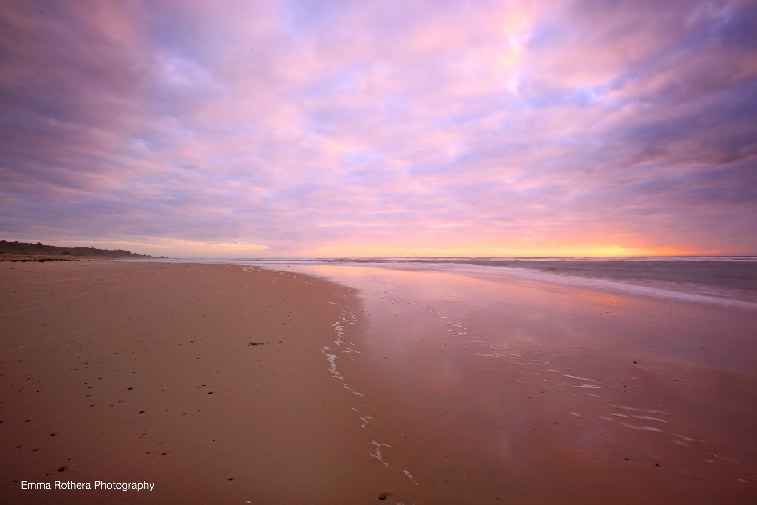 Alnmouth Beach Golden Hour Light, Alnmouth, The Northumberland Coast, Northumberland