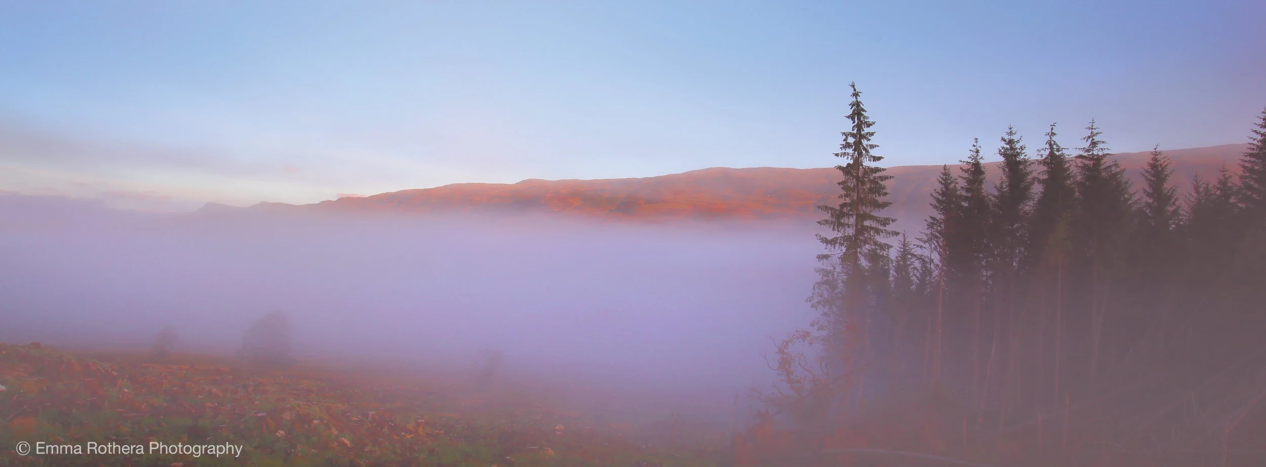 Rannoch Moor, Glencoe, The Scottish Highlands, Scotland, Morning Mist!