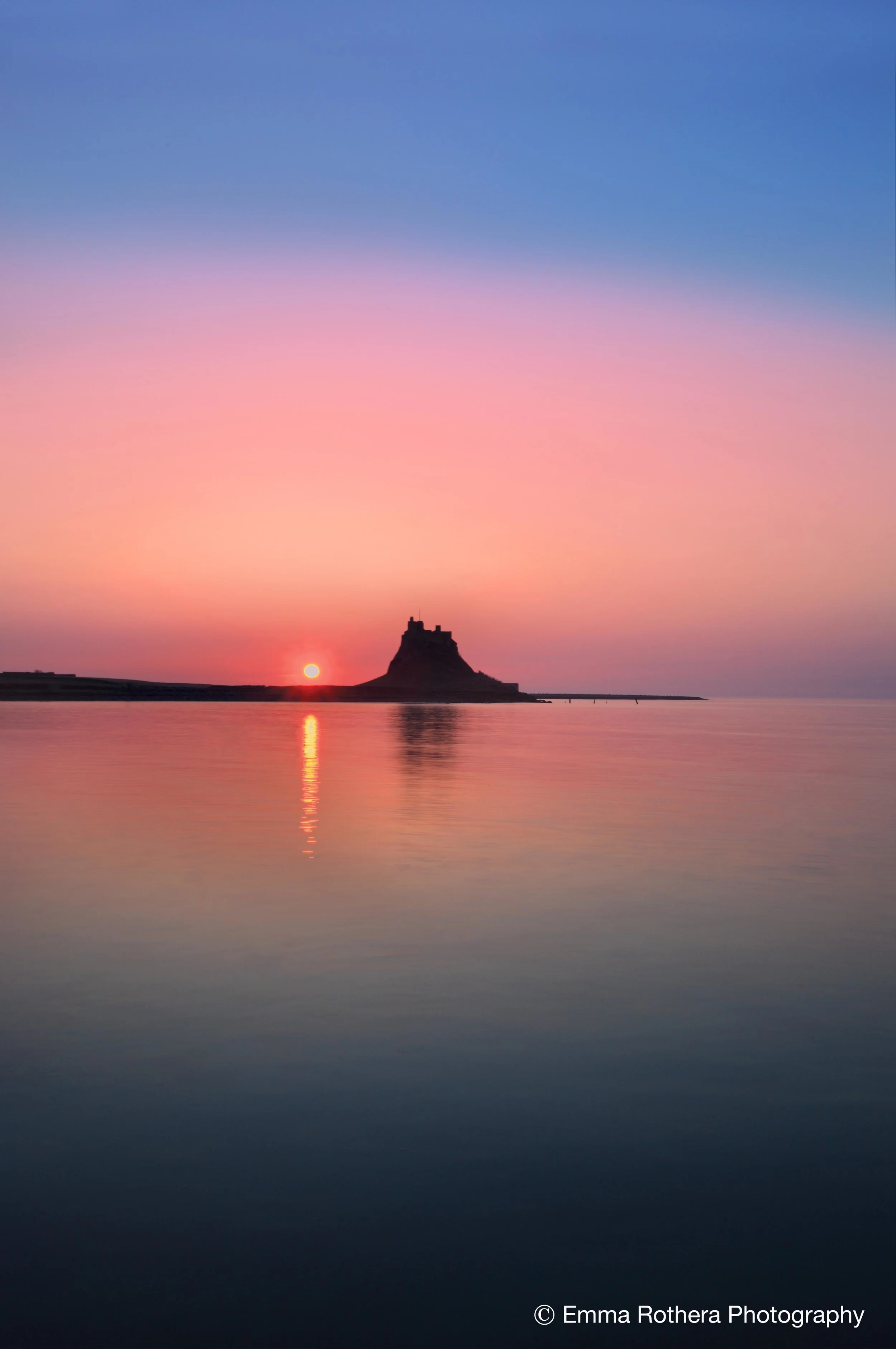 Lindisfarne Castle Sunrise Sequence Two, Holy Island
