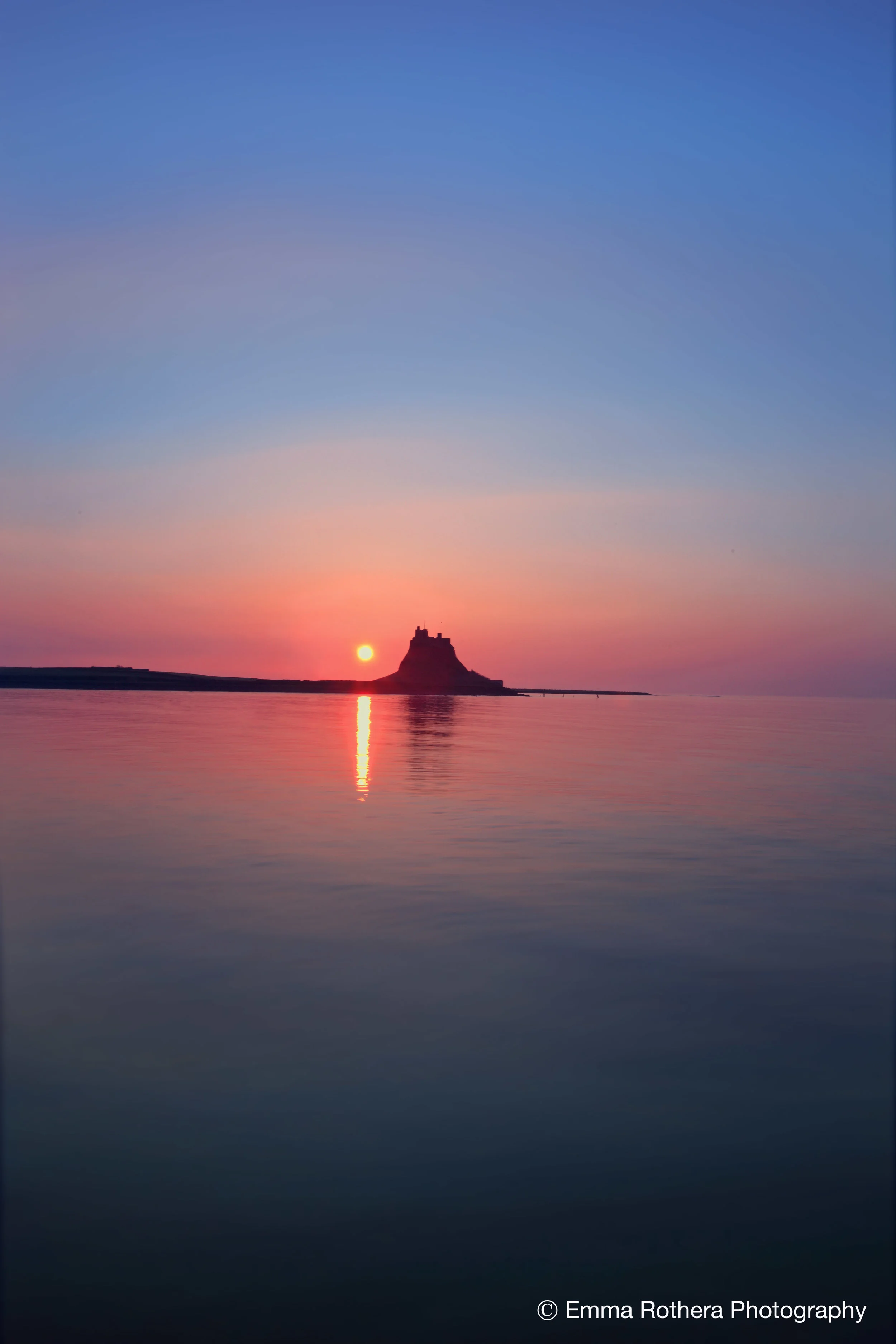 Lindisfarne Castle Sunrise Sequence Three, Holy Island