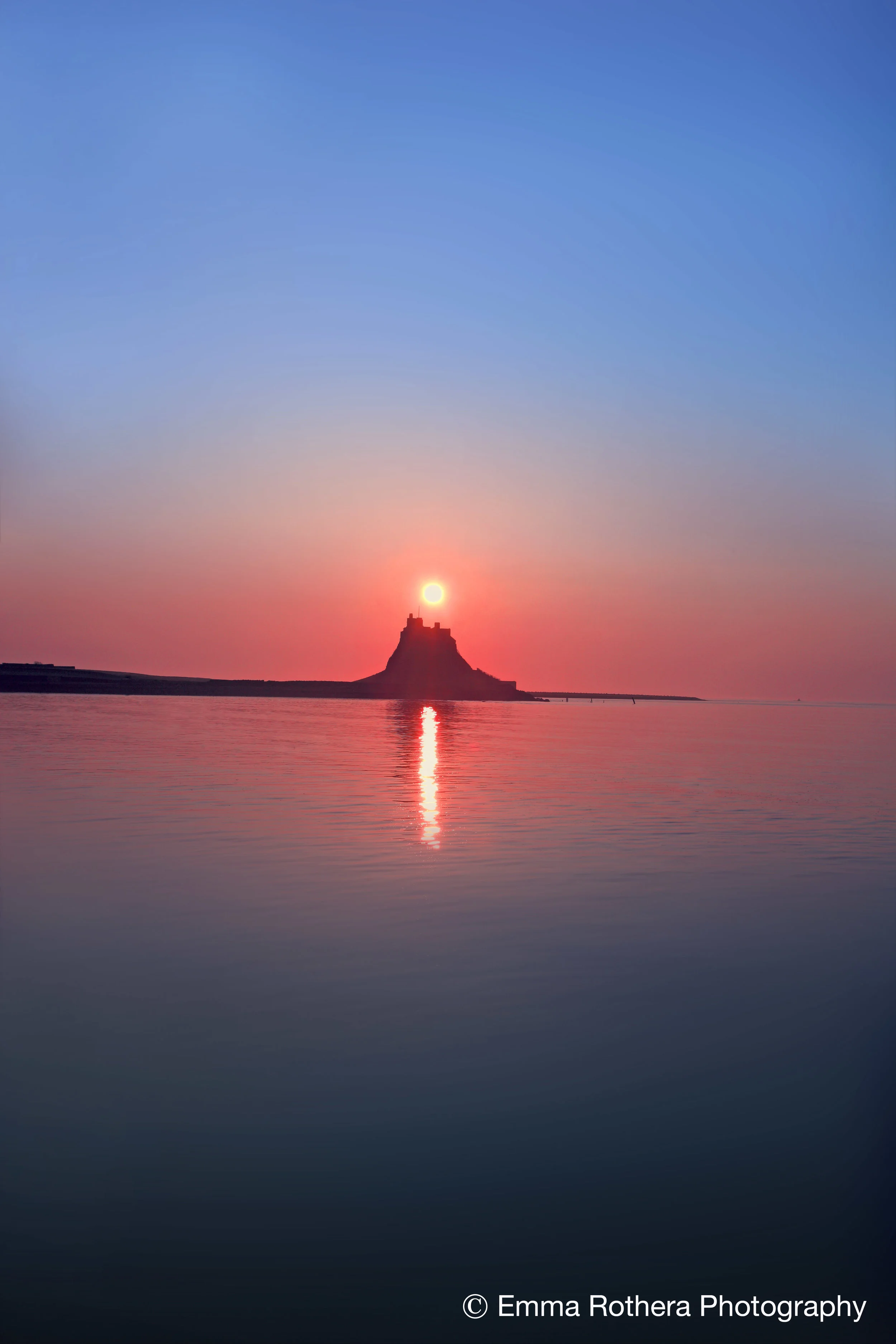 Lindisfarne Castle Sunrise Sequence Two, Holy Island