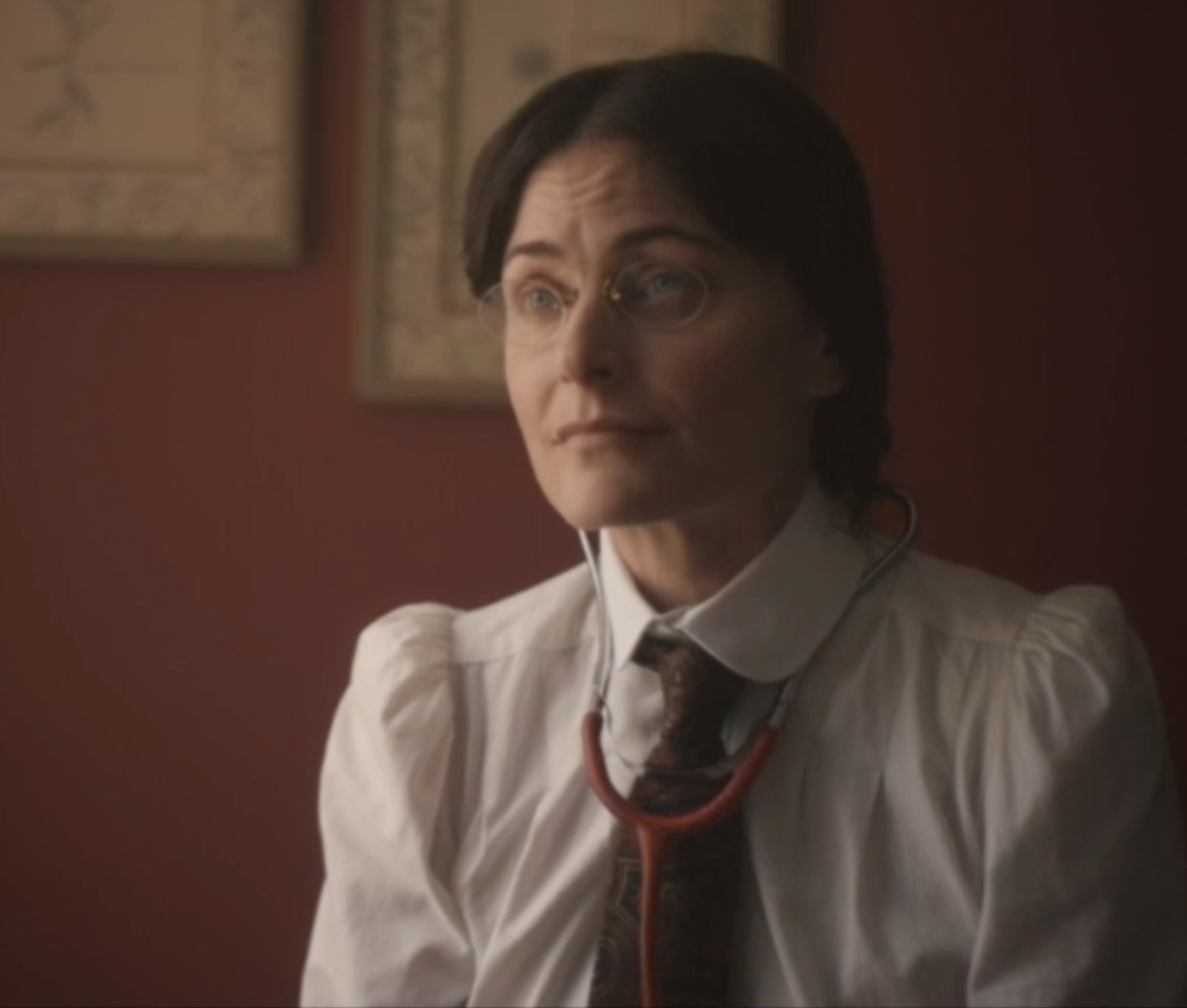 Tara as Dr. Sara Josephine Baker