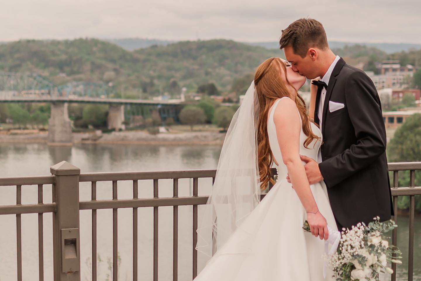 Throwback to the sweetest April wedding here at Bluff View 🤍🤍🤍

Lindsey &amp; Noah took full advantage of all of the amazing venues and backdrops around the Art District for their special day! Happy anniversary, lovebirds! 🥂