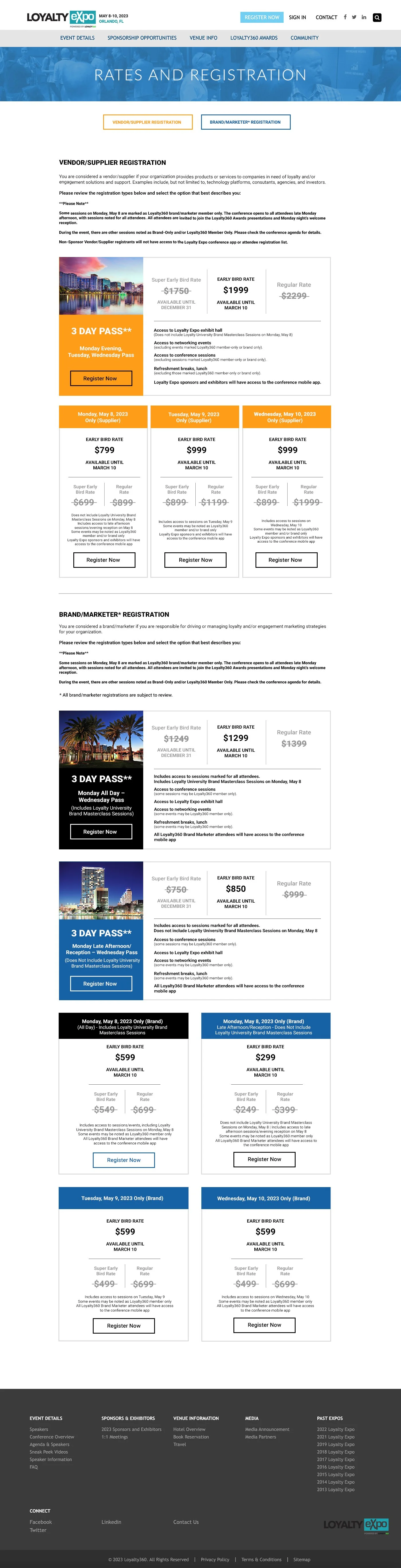 Registration Page Wireframe