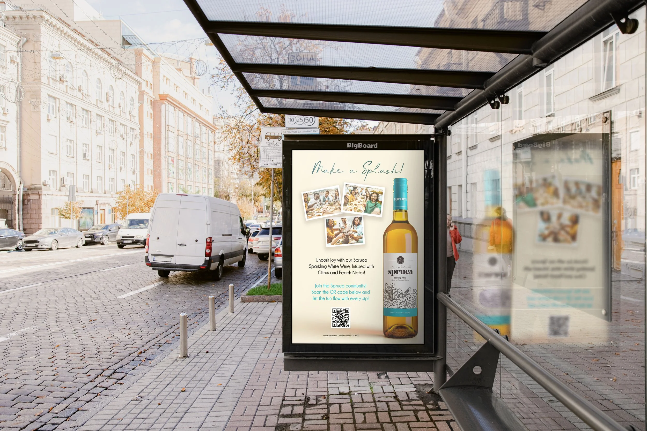 Bus Stop Ad Campaign