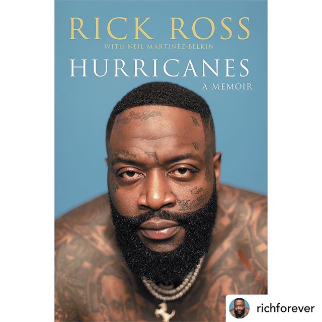 👀SLL has a new client 👀 
@richforever A storm is coming... #HURRICANES THE STORY OF MY LIFE! 
Pre-order Now. On shelves Sept. 3 2019!!! &bull;
&bull;
&bull;
 #rickross #hurricanes #memoir #celebrity #client #coverreveal #septemeber #pubday #author 
