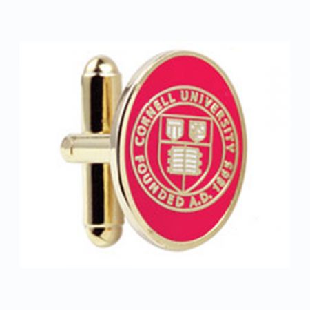 Cornell University Gold Plated Cufflinks