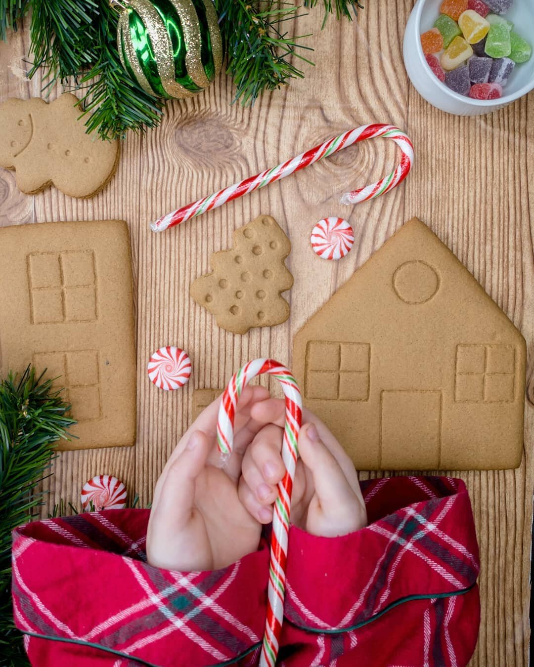 Wishing you a merry Christmas and happy holidays. 🎄🎅⁣
⁣
One of our holiday traditions is decorating gingerbread houses. We got to enjoy the sweet treats earlier this week. There's no keeping the pretty cookies around here, though, the kids like to 