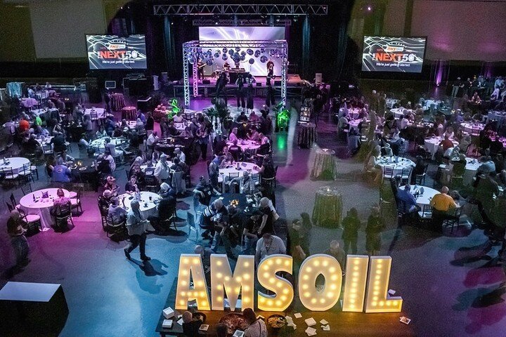 ✨Did you know we do Corporate Events??? ✨

We work with many local corporate partners to plan events of all shapes and sizes - some as large as 2000 guests! 

Last summer, we worked with @AMSOIL to plan a 2-Day celebration for their 50th Anniversary.